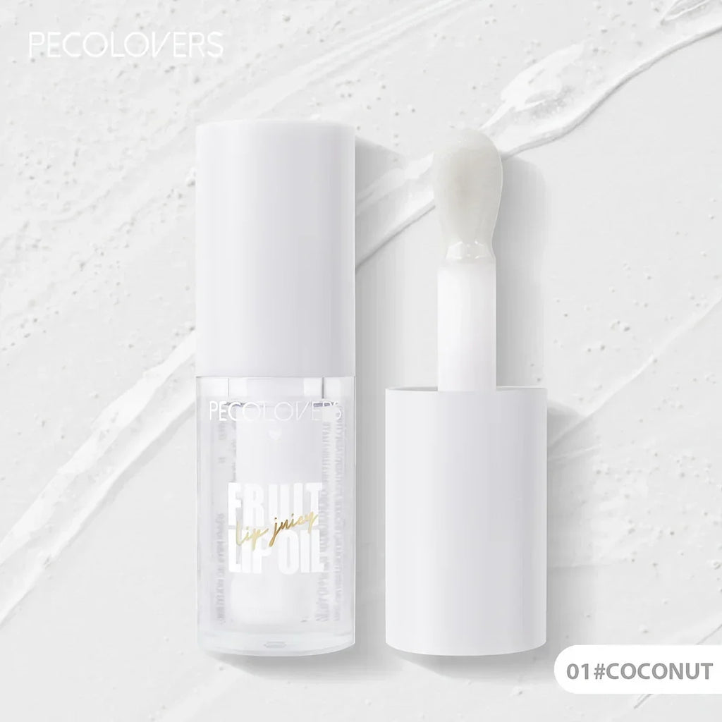BIG Fruit Lip Oil Lip Enhancer Plumper Big Brush Moisturising Clear Lip Gloss Sexy Lip Makeup Care Cosmetics for Women Girl Lady